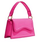 Taske: Miss Helena, pink lak taske 👜